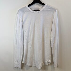 Goodlife Classic White Long Sleeve Tee